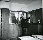 Interiör från Malung stationshus.