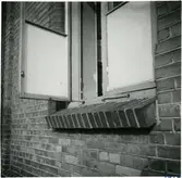 Fönster på Mölndals övre stationshus.