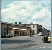 Nässjö station från gatusidan.