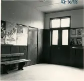 Stationshus, interiör.