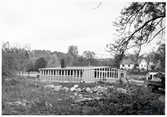 Planen framför busstationen i Sigtuna fylls ut.