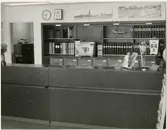 Sollefteå. Interiör från SJ Resebyrå.