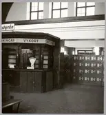 Insida av stationshuset i Sundsvall.