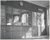 Biljettexpeditionen på Svängsta station.