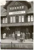 Vännäs stationshus.