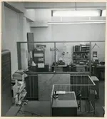 Interiör över kontor på resebyrån i Västerås.