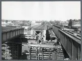 Byte av överbyggnad på järnvägsbron över Indalsälven vid Krokom.