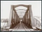 Byte av överbyggnaden på Järpenbron.