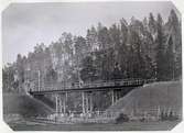 Bro över Lillån vid Tranås.