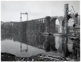 Gjutning av Årstabron.