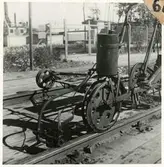 Rälssmörjning från trampdressin.