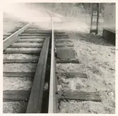 Exempel på välskött flänssmörjapparat.