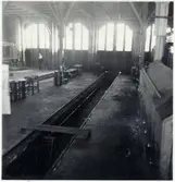 Interiör av driftverkstad.