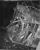 Ellok efter tågolycka.