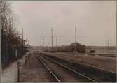 Försöksbanan Stockholm - Järva. (Ulriksdal). Järva station.