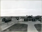 Piteå station, år 1915.