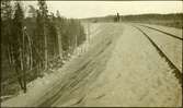 Slind. Statens Järnvägar, SJ. Bank nr. 41 vid km. 9 + 600. För sträckan Bastuträsk-Skellefteå-Kallholmen .