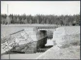 Bro över Granbobäcken Spannvidd på bron är 3.0 meter