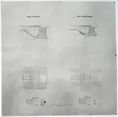 Album med fotografier från Bohusbanan.
Ritningar tillhörande Bohusbanans tekniska verk.
Bro vid Öfverby och Hjeltsgård.