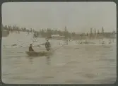 Färjningen hösten 1909.