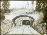 Södertälje. Statens Järnvägar, SJ.Tunneln vid Rönninge - Ström