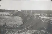 Bro över Ume-älv. Bron färdig sommaren 1924.