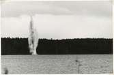 Bombningen vid Svartälvs Järnväg. Vid Sirsjön.