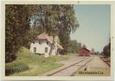 Vy över Månstadskulles Station. Byggnadsår 1906. Arkitekt T J Folcke, Göteborg