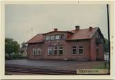 Vy över Hyltebruks Station.