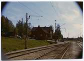 Vy över station och bangård