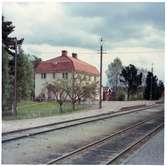 Trafikplats anlagd 1913. Tvåvånings stationshus i trä.