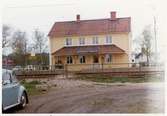 Hamrångefjärden station omkring år 1972.