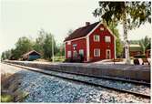 Tällberg station omkring år 1972.