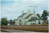 Rättvik station omkring år 1970.