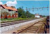 Byvalla station omkring år 1972.