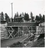 Banbyggnad Inlandsbanan.
Vägport vid Jokkmokk.