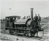 Banbyggnad sträckan Ljusdal-Hudiksvall.
Sadeltankloket på bilden är (vid tiden för fotot) SJB 3, 