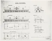 Ritnig över Luleå stationshus