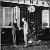Bottnaryd trafikplats. Nedläggning av bandelen Ulricehamn - Jönköping den 1 september 1960.
