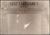 Fotograferad tidning utgiven lördagen den 23 juli 1904.