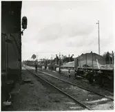 Grusning av Storumans bangård.