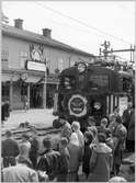 Statens Järnvägar, SJ Da 941 vid Härnösand station i samband med invigningen av eldriften på sträckan Härnösand - Sollefteå - Långsele.