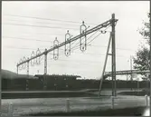 Kontaktledning på Malmbanan. (Narvik - Luleå)