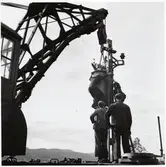 Elektrifieringsarbete vid Forsmo.