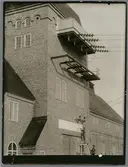 Transformatorstationen vid Abisko Östra.