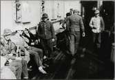 Tyska krigsfångar ur Rommels ökentrupp.