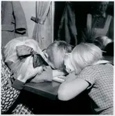 Transport av barn från Finland i samband med barnevakueringen under kriget.