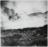 Brand i tåg och snögalleri vid Riksgränsen.