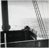 Utkik på Drottning Victoria vid Krigsfångeutväxling 1944.