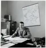 Statens Järnvägar, SJ personal, Personaltrafikbyrån,  K.A.R. Lundberg.